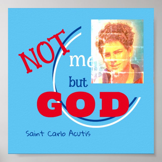 Saint Carlo Acutis Poster (Front)