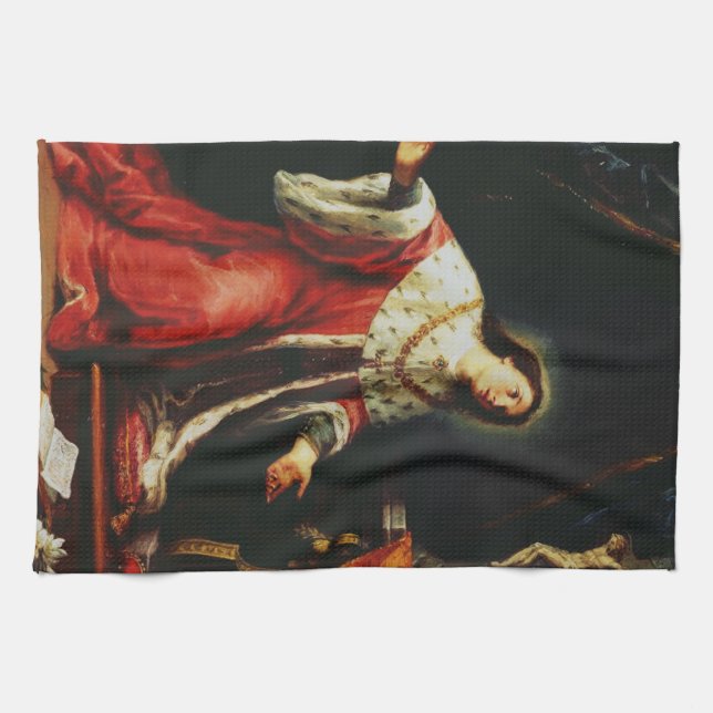 Saint Casimir Jagiellon  Kitchen Towel (Horizontal)