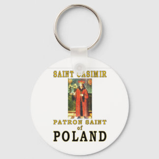 SAINT CASIMIR KEYCHAIN