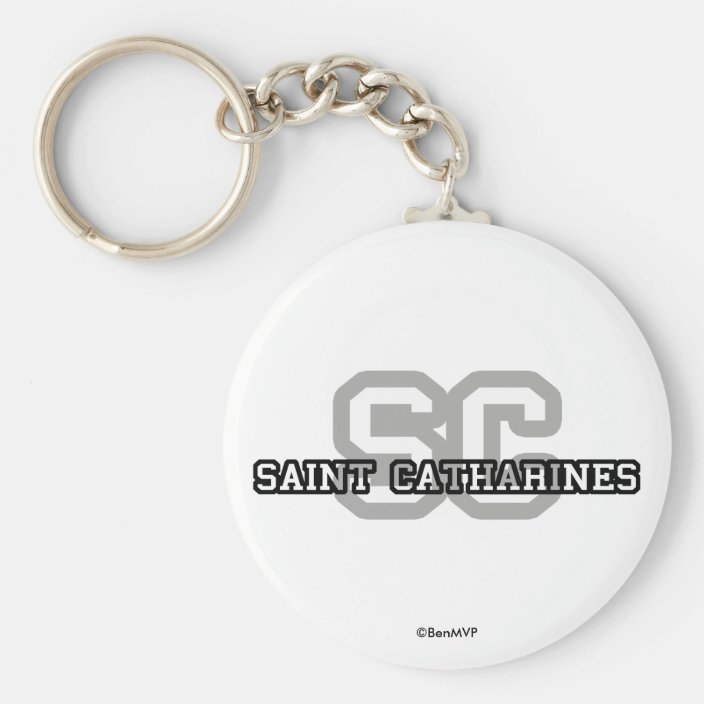 Saint Catharines Keychain