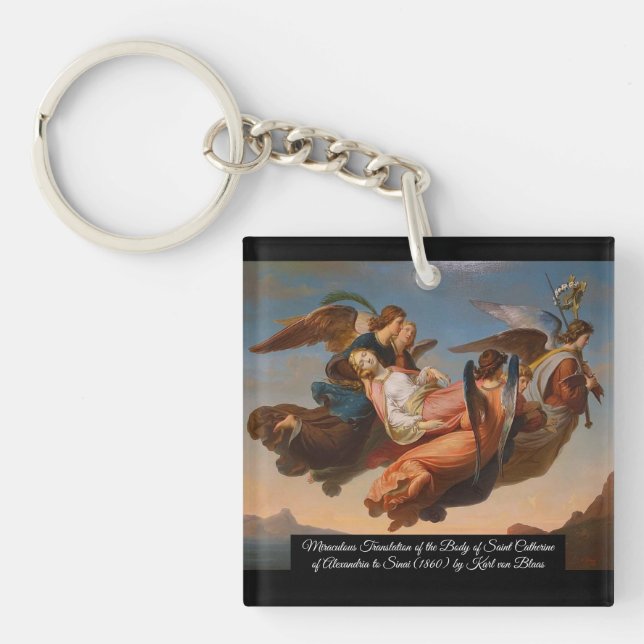 Saint Catherine Keychain (Front)