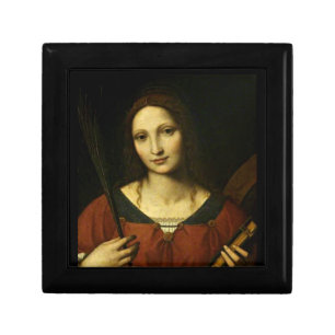 Saint Catherine of Alexandria (Bernardino Luini) Gift Box