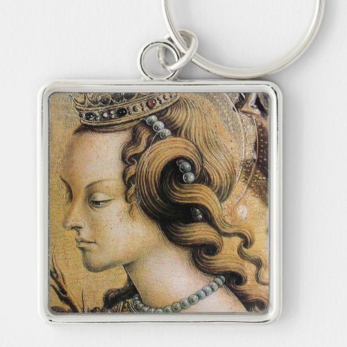 Saint Catherine of Alexandria by Carlo Crivelli Keychain