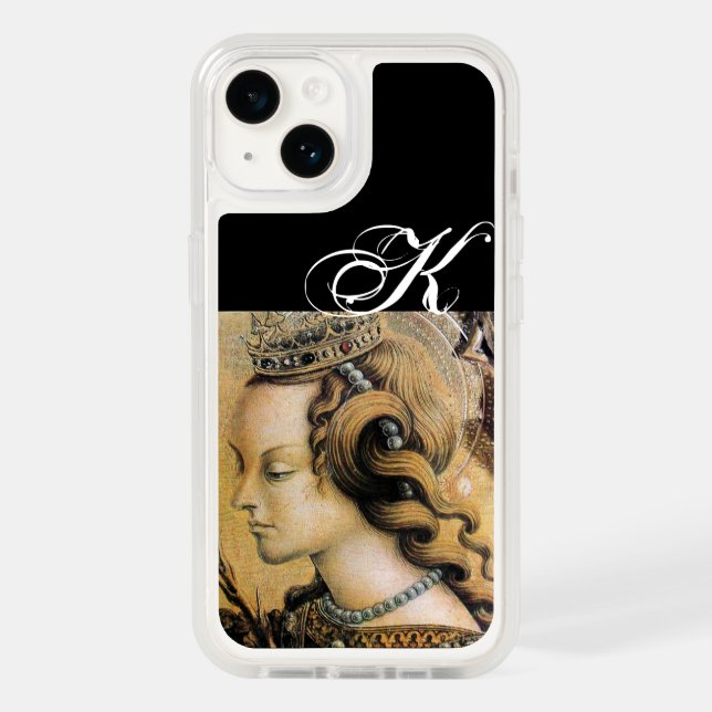 Saint Catherine of Alexandria Monogram   Otterbox iPhone Case (Back)