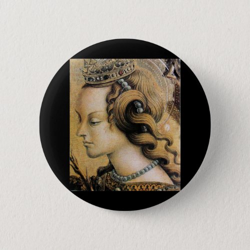 Saint Catherine of Alexandria Pinback Button