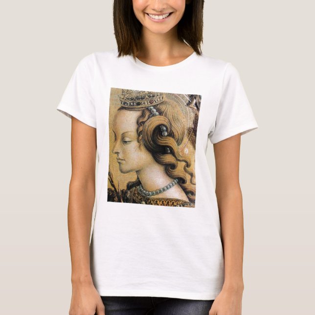 Saint Catherine of Alexandria T-Shirt (Front)