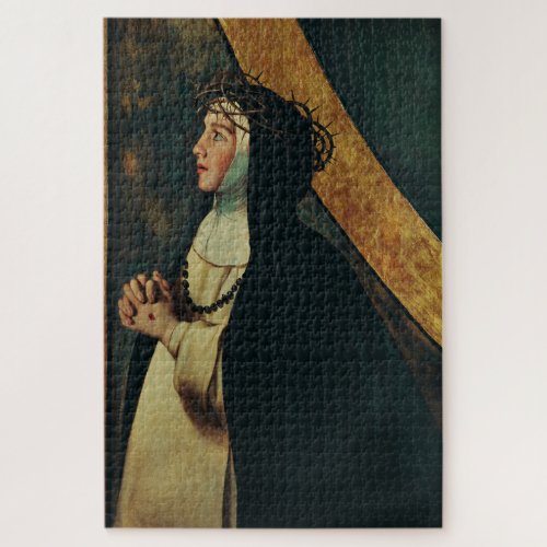 Saint Catherine of Siena by Juan Bautista Maino  Jigsaw Puzzle