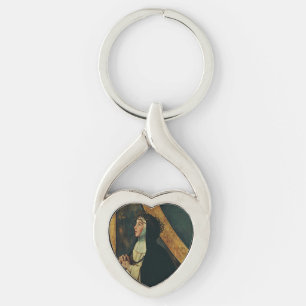 Saint Catherine of Siena by Juan Bautista Maino Keychain