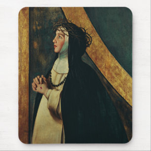 Saint Catherine of Siena by Juan Bautista Maino Mouse Pad