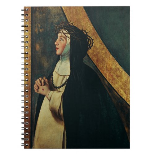 Saint Catherine of Siena by Juan Bautista Maino  Notebook