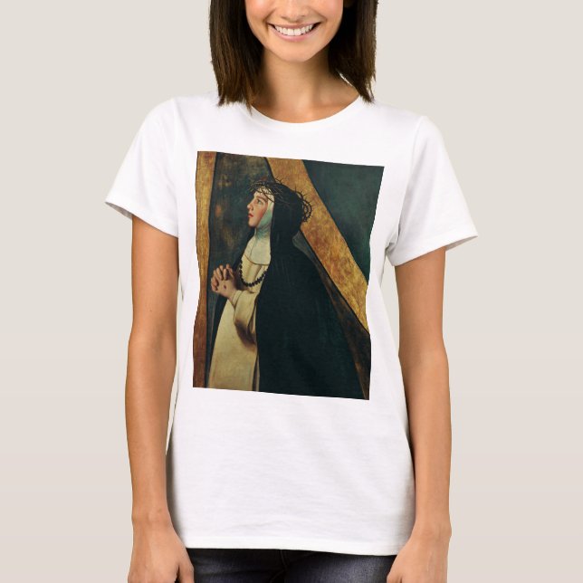 Saint Catherine of Siena by Juan Bautista Maino T-Shirt (Front)