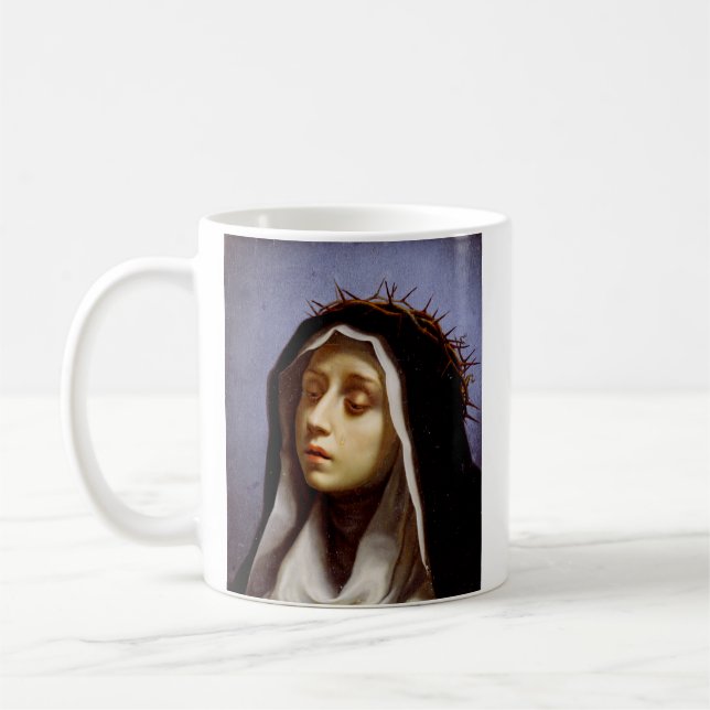 Saint Catherine of Siena Coffee Mug (Left)