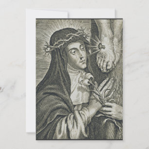 Saint Catherine of Siena Invitation