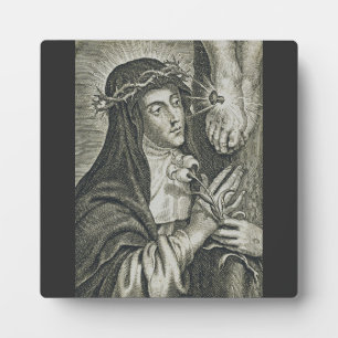 Saint Catherine of Siena Plaque