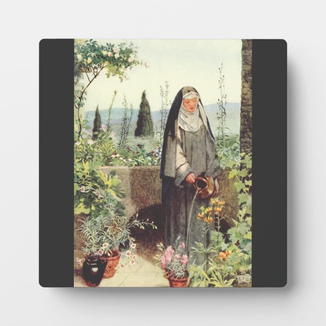 Saint Catherine of Siena Plaque (Front)