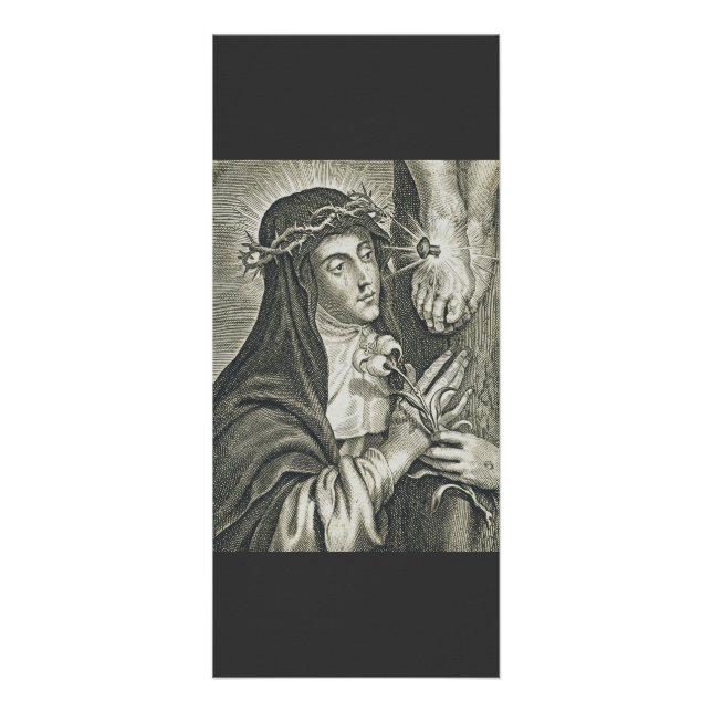 Saint Catherine of Siena Rack Card (Front)