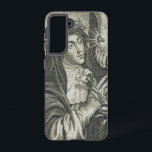 Saint Catherine of Siena Samsung Galaxy S21 Case<br><div class="desc">Saint Catherine of Siena was an Italian mystic and pious laywoman who engaged in papal and Italian politics through extensive letter-writing and advocacy. Canonized in 1461, she is revered as a saint and as a Doctor of the Church due to her extensive theological authorship. She is also considered to have...</div>