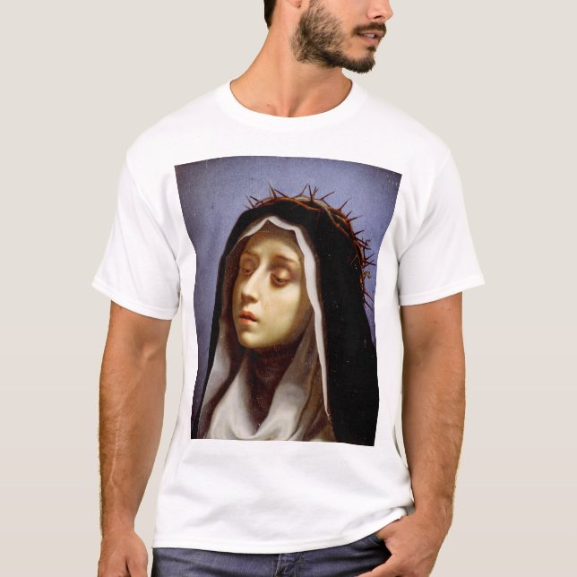 Saint Catherine of Siena T-Shirt (Front)