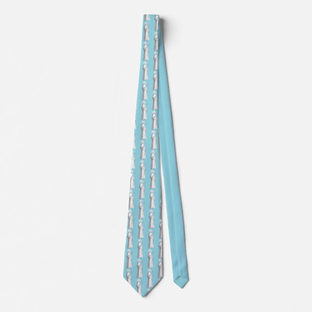 Saint Catherine of Siena Virgin Neck Tie (Front)