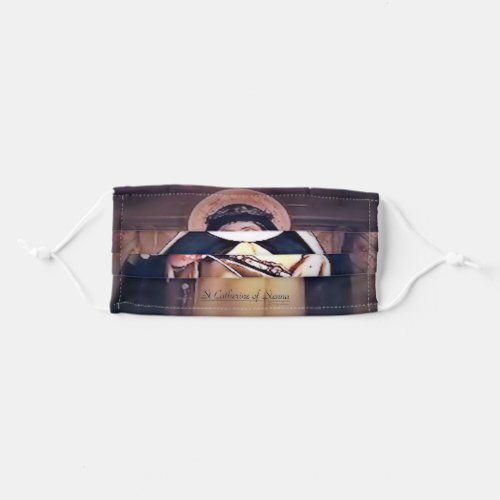 Saint Catherine of Sienna Adult Cloth Face Mask