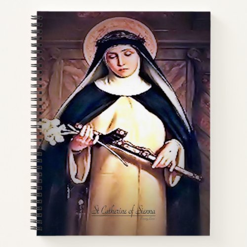 Saint Catherine of Sienna Notebook