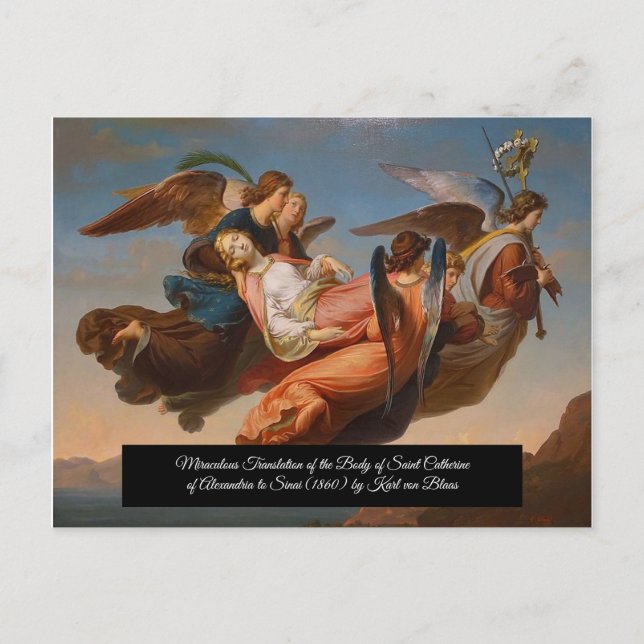 Saint Catherine Postcard (Front)