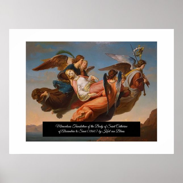 Saint Catherine Poster (Front)