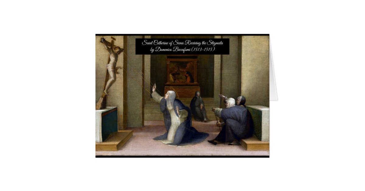 Saint Catherine Receiving the Stigmata | Zazzle