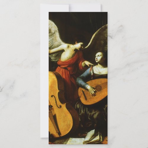 Saint Cecilia and the Angel by Carlo Saraceni