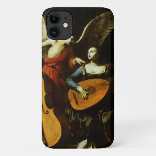 Saint Cecilia and the Angel by Carlo Saraceni iPhone 11 Case