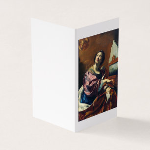 Saint Cecilia by Simon Vouet