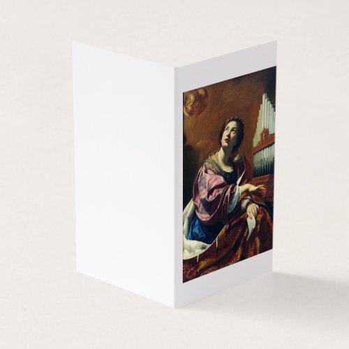 Saint Cecilia by Simon Vouet
