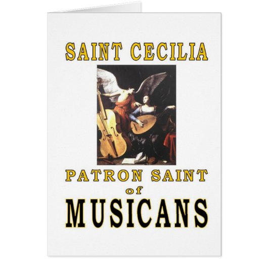 SAINT CECILIA CARDS (Front)