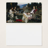 Saint Cecilia in the Garden (Front & Back)