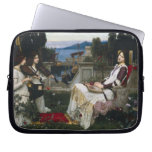 Saint Cecilia In The Garden Laptop Sleeve at Zazzle