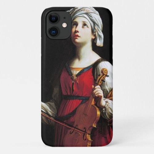 Saint Cecilia St Cecilia Guido Reni iPhone 11 Case