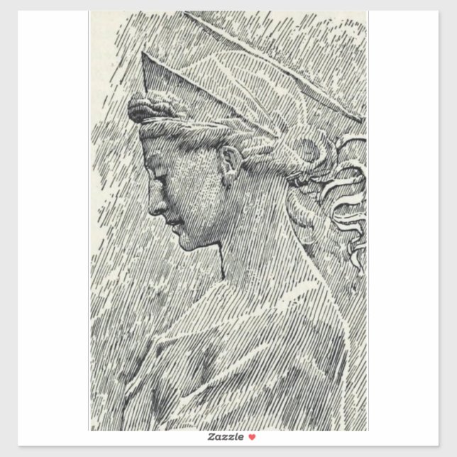 Saint Cecilia Virgin and martyr Sticker (Sheet)