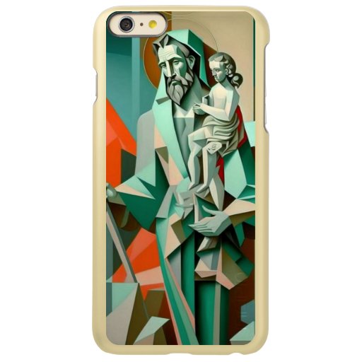 Saint Christophe cubism Incipio Feather Shine iPhone 6 Plus Case