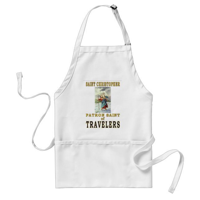 SAINT CHRISTOPHER ADULT APRON (Front)