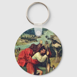 Saint Christopher. By Hieronymus Bosch (Best Quali Keychain