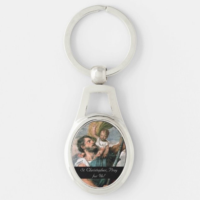 Saint Christopher Keychain (Front)
