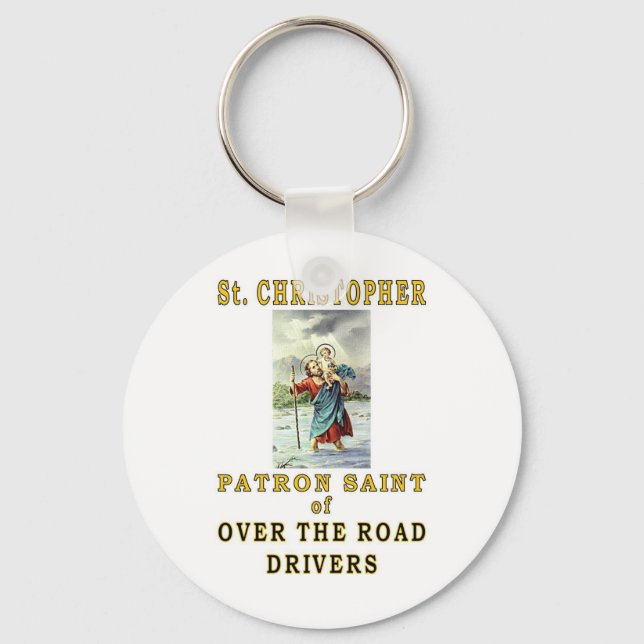 SAINT CHRISTOPHER KEYCHAIN (Front)