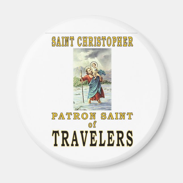 SAINT CHRISTOPHER MAGNET (Front)