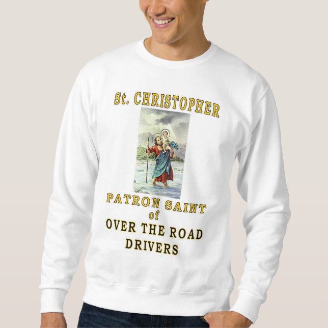 SAINT CHRISTOPHER SWEATSHIRT (Front)