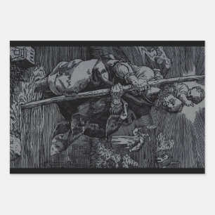 Saint Christopher venerated by Christians  Wrapping Paper Sheets
