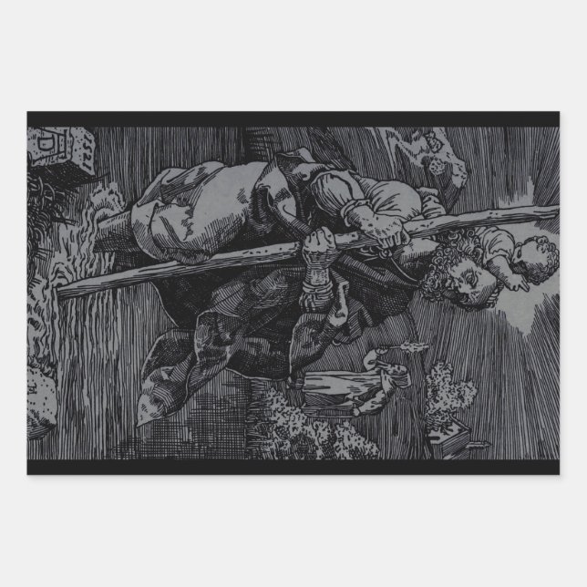 Saint Christopher venerated by Christians  Wrapping Paper Sheets (Front)