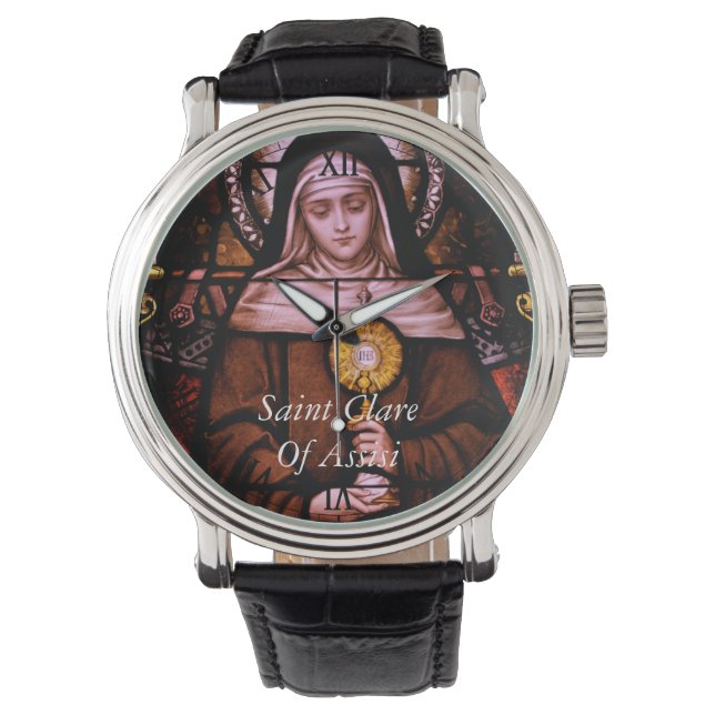 saint clare of assasi watch (Front)