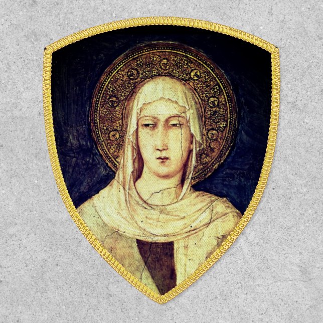 Saint Clare of Assisi by Simone Martini Patch (Front)
