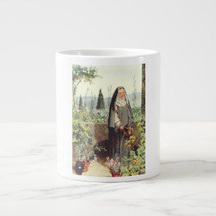 Saint Clare of Assisi: Patroness of Television Giant Coffee Mug