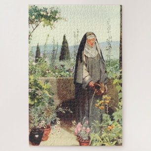 Saint Clare of Assisi: Patroness of Television Jigsaw Puzzle